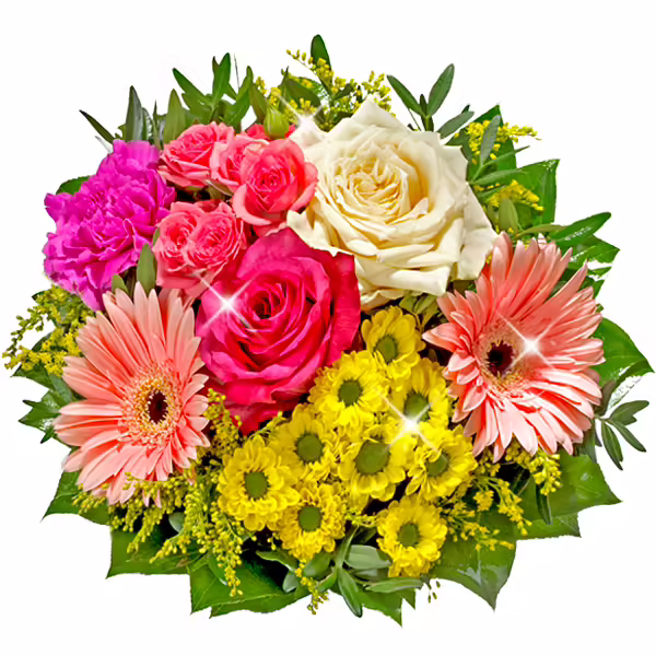 Blumenstrauß bunter Mix