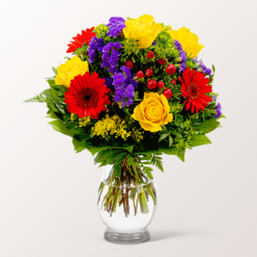 Flower Bouquet Blütenfee with vase