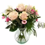 Rose Bouquet in Light Pink