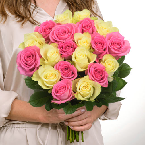 20er Rosenbund Rosenliebe mit Vase 20er Rosenbund Rosenliebe mit Vase