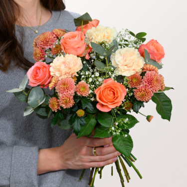 Blumenmix Blumengedicht mit Ferrero Giotto 3er