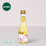 Muttertags-Set mit Blumenstrauß, Kerze, Piccolo sowie mit Piccolo
